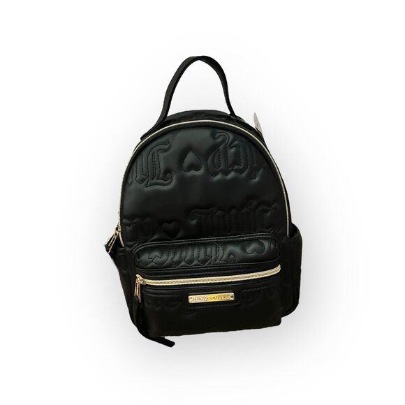 Juicy Couture Bestsellers Rosie Mini Backpack Liquiroce Black Versatile Bag NWT main image 7